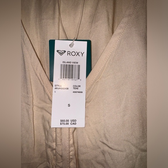 Cream Roxy Dress - Picture 2 of 6